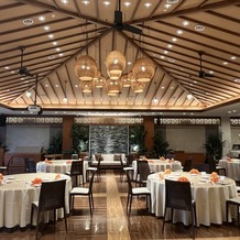 ＮＩＨＯの画像｜モルディブをイメージされた披露宴会場です！少し狭めですが、友人や家族との距離が近いです！