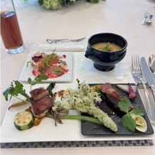 アヴァンセリアン東京（AVANCER LIEN TOKYO）の画像｜フレンチとジャポネ両方試食をいただけました。