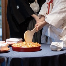 名古屋　河文の画像｜ケーキの代わりにチラシ寿司入刀を行いました
