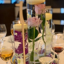 シャルマンシーナ ＴＯＫＹＯの画像｜テーブルの花