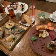 The Place of Tokyo（ザ プレイス オブ トウキョウ）の画像｜料理は全て式が終わってから控え室で食べました！