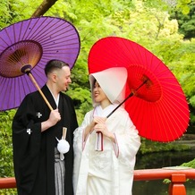 鶴岡八幡宮の画像｜式開始前の撮影タイム