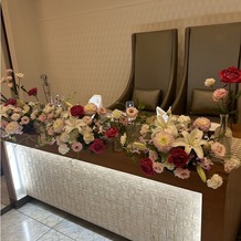 ラ・メゾン Ｓｕｉｔｅ 姫路の画像｜高砂席。花はオプションです。
