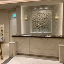 アニヴェルセル みなとみらい横浜の画像｜受付台
当日どんな装飾をするか、イメージが膨らみました。
