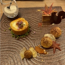 アンジェリオン オ プラザ ＴＯＫＹＯの画像｜ブライダルフェアで食べたデザート