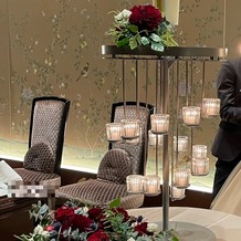 百花籠（ひゃっかろう）―Neo Japanesque Wedding―の画像｜キャンドルサービスをされてました