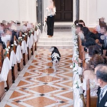 百花籠（ひゃっかろう）―Neo Japanesque Wedding―の画像｜犬、リング輸送中