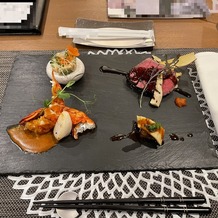 THE MARCUS SQUARE KOBE　（ザ マーカススクエア 神戸）の画像｜ブライダルフェアで試食した料理。