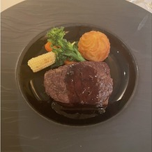 セントアクアチャペルＴＯＫＹＯＢＡＹの画像｜試食会で出てきたメイン料理