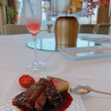 ＴＨＥ　ＧＲＡＮＤ　ＯＲＩＥＮＴＡＬ　ＭＩＮＡＴＯＭＩＲＡＩ （グランドオリエンタル みなとみらい）の画像｜柔らかいお肉
ソースもおいしかったです