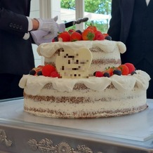 ザ・リーヴス　プレミアムテラスの画像｜ウエディングケーキ