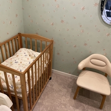 ルシェルアンジュ水戸 ウエディングシャトーの画像｜赤ちゃんのおむつ替えスペースもきちんとありました。