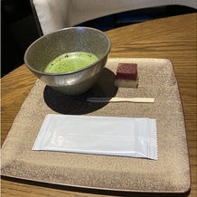 クラシカ表参道／別邸KEYAKIの画像｜最初にお茶菓子を出してくれました