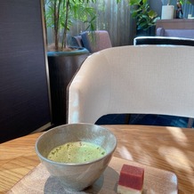 クラシカ表参道／別邸KEYAKIの画像｜見学時にお抹茶とお菓子をいただきました。