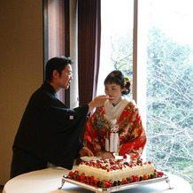 居木神社の画像｜ケーキが豪華でした。