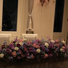 ハートコート横浜（ＨＥＡＲＴ ＣＯＵＲＴ 横浜）の画像｜テーブル装花