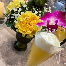 ハートコート横浜（ＨＥＡＲＴ ＣＯＵＲＴ 横浜）の画像｜プーさんをイメージしたドリンクと
お花