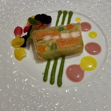 アルカンシエル luxe mariage大阪の画像｜彩がかわいい料理でした。