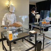 アルカンシエル luxe mariage大阪の画像｜ウェルカムパーティーでの食事