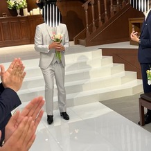 アルカンシエル luxe mariage大阪の画像｜新郎