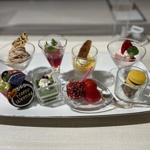 アルカンシエル luxe mariage大阪の画像｜デザートビュッフェの試食。