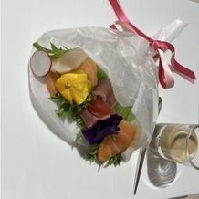 アルカンシエル luxe mariage大阪の画像｜味はもちろんですが、見た目が可愛い前菜。