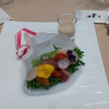 アルカンシエル luxe mariage大阪の画像｜前菜も、工夫されて作られており、美味しかったです。
