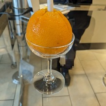アルカンシエル luxe mariage大阪の画像｜ウェルカムパーティー　オレンジジュース