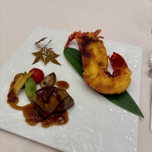 アルカンシエル luxe mariage大阪の画像｜実際に出てくるコースの食事です！