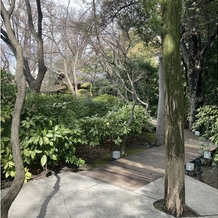 ザ・ガーデンオリエンタル・大阪の画像｜挙式会場までの道