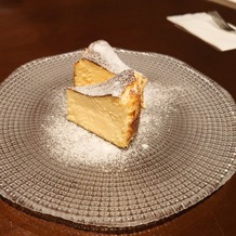 ザ・ガーデンオリエンタル・大阪の画像｜デザートのチーズケーキ