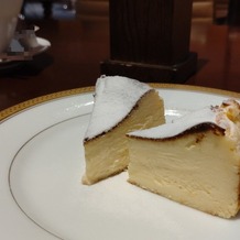 ザ・ガーデンオリエンタル・大阪の画像｜試食会でのバスクチーズケーキ