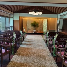 菊水楼(THE KIKUSUIRO NARAPARK)の画像｜大和音楽堂 入口から見た床の間