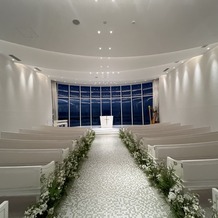 ザ クラウンヴェール ロータスベイの画像|夜ですが、会場はきれいでした