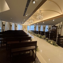 ラグナヴェール ＳＥＮＤＡＩ（ＬＡＧＵＮＡＶＥＩＬ ＳＥＮＤＡＩ）の画像｜落ち着いた雰囲気の挙式会場