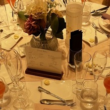 Crevette &amp;nbsp;名古屋（クルヴェット　ナゴヤ）の画像｜披露宴会場のテーブルです。