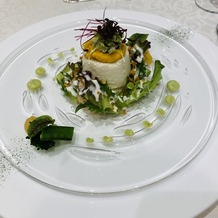 シャトー　ラ・パルム・ドールの画像｜プチフルコースの前菜、見栄えがとても綺麗で味はもちろん芸術でした。