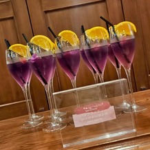 リラノートチャーチ ベイ函館の画像｜大好きなキスマイカラーのウェルカムドリンク