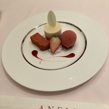 ＡＮＥＬＬＩ 長岡（アネーリ 長岡）の画像｜ブライダルフェアの料理コースで最後に出てきたデザート