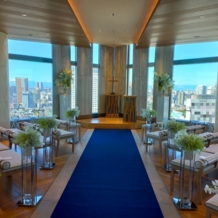 ストリングスホテル東京インターコンチネンタルの画像｜眺望の良いチャペル