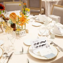 インスタイルウェディング京都（InStyle wedding KYOTO）の画像｜テーブル