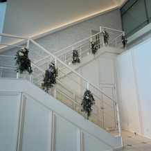 ルミヴェール　ＴＯＫＹＯ（ＬＵＭＩＶＥＩＬ　ＴＯＫＹＯ）の画像｜披露宴会場の階段