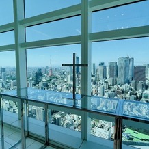 ルミヴェール　ＴＯＫＹＯ（ＬＵＭＩＶＥＩＬ　ＴＯＫＹＯ）の画像｜新郎新婦がいるであろう場所からは東京タワーがみえました。
