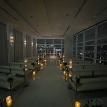 ルミヴェール　ＴＯＫＹＯ（ＬＵＭＩＶＥＩＬ　ＴＯＫＹＯ）の画像｜挙式会場入り口からみたようす