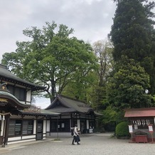 大國魂神社　結婚式場の画像｜本殿のまわりの景色