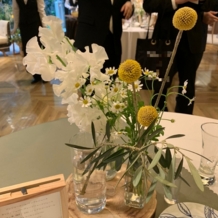Miel Citron（ミエルシトロン）の画像｜テーブルの花