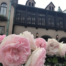 赤坂プリンス クラシックハウスの画像｜外からの風景
お花が素晴らしく美しかったです
