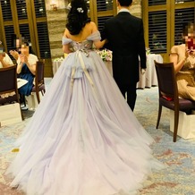 赤坂プリンス クラシックハウスの画像｜お色直しのドレスも綺麗でした
