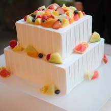 赤坂プリンス クラシックハウスの画像｜カラフルで可愛いケーキでした！