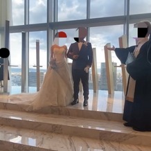The 33 Sense of Wedding（ザ・サーティスリー センス・オブ・ウエディング）の画像｜ゲストが撮影した挙式の様子です